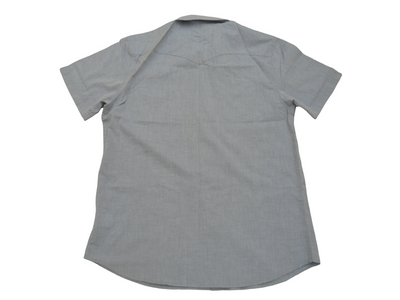 Vintage Levi's Olive Green 100% Cotton Short Sleeve Shirt-Large