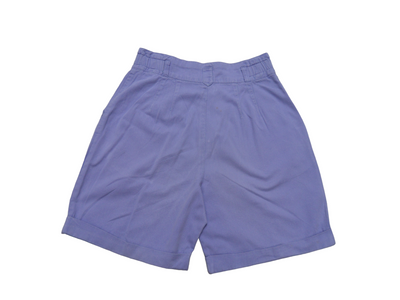 Vintage Bonito Lavender 100%  Cotton Women's High Waisted Shorts
