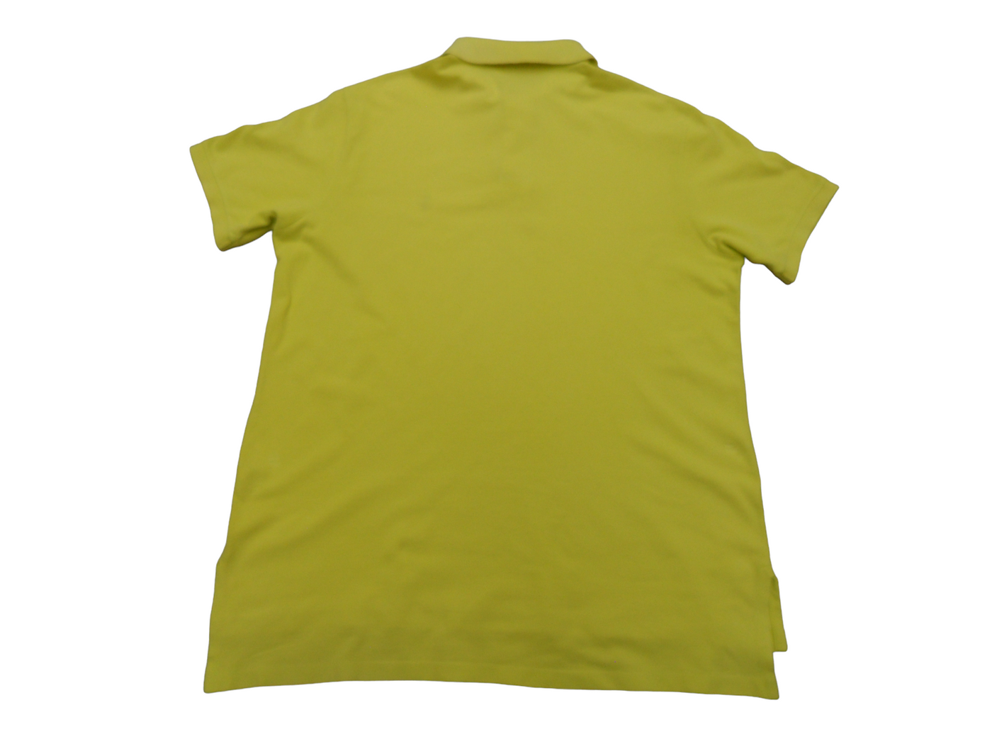 Vintage Polo Ralph Lauren Bright Yellow Men's Short Sleeve Polo Short Size - XL