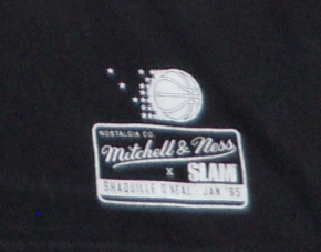 Vintage Mitchell & Ness Men's Black NBA T-Shirt Size-M