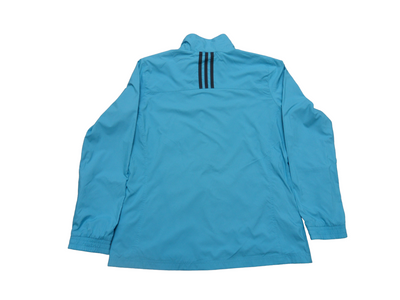 Vintage ADIDAS Blue Polyester Jacket Size-L